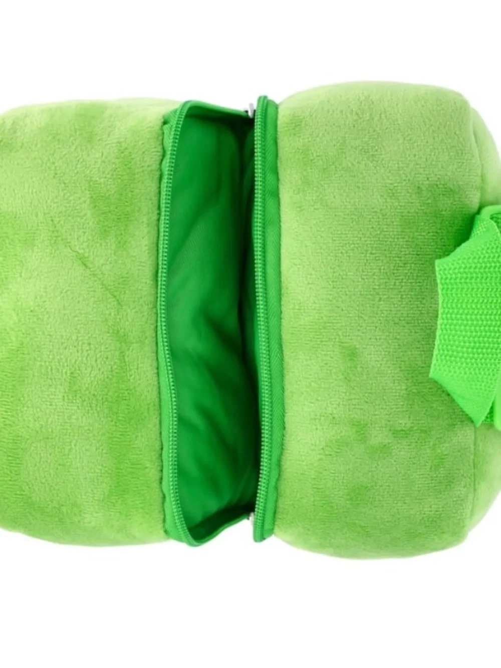 Minecraft Creeper Plush Kids Backpack - Green